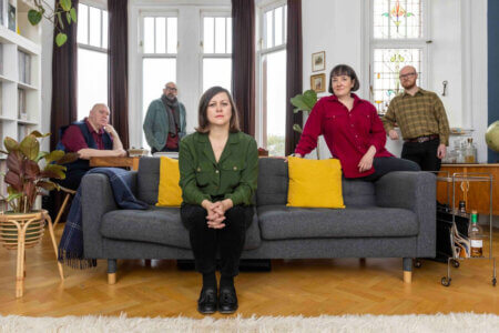 Camera Obscura Debut “We're Going to Make It in a Man's World." The track is off the Scottish band's album Look to the East, Look to the West