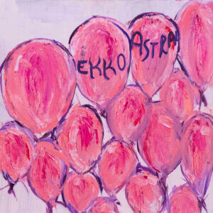 Pink Balloons by Ekko Astral album review by Greg Walker for Northern Transmissions. The Lp is out today via Top Shelf Records and DSPs