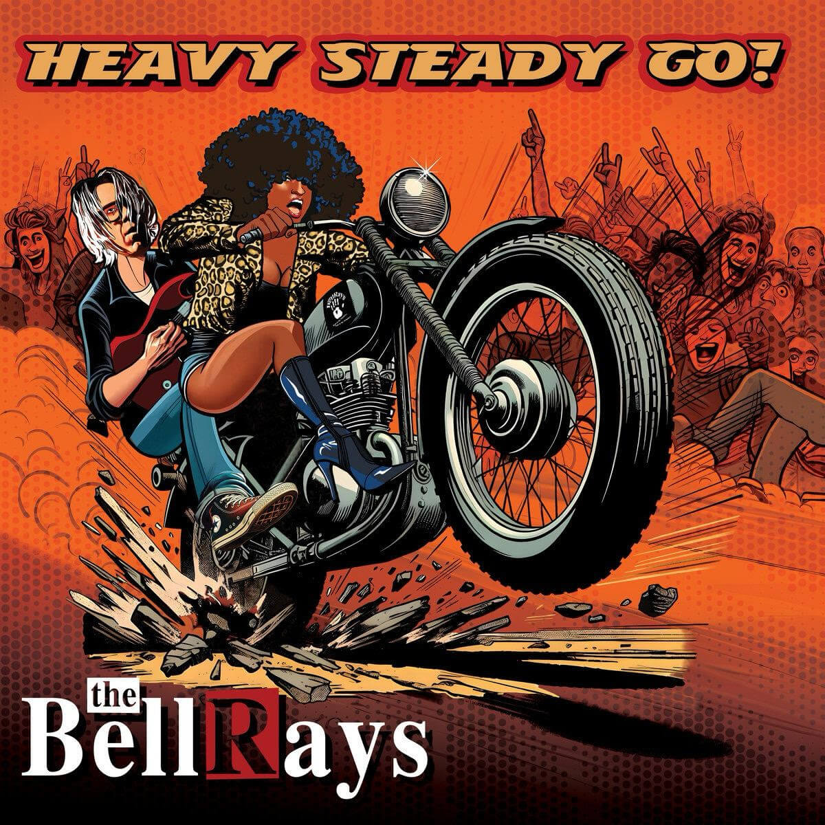 "I Fall Down" by The BellRays is Northern Transmissions Song of the Day. The track is off the band's forthcoming album Hard Steady Go