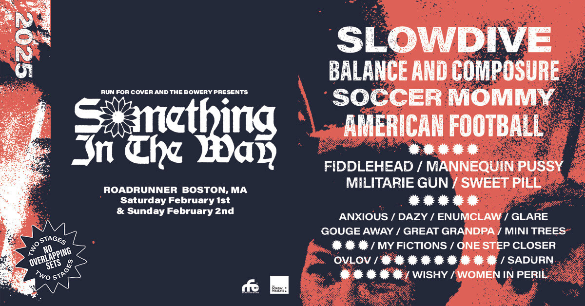 Run For Cover Records Announces Something In The Way Fest 2025