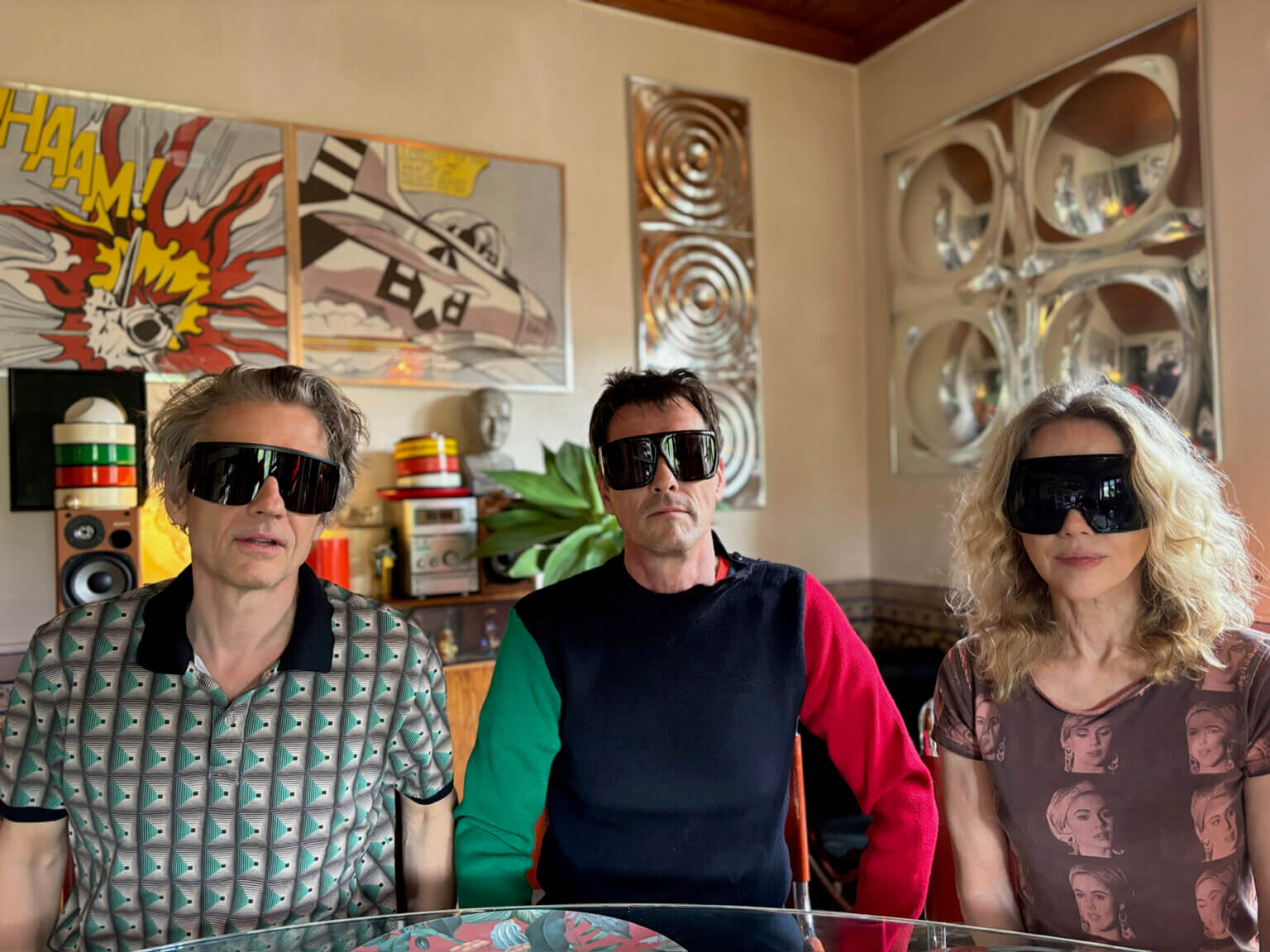 Dean Warham Britta Philips and Sonic Boom interview with Northern Transmissions by Elly Mui, the trio talk their new album A Peace Of Us