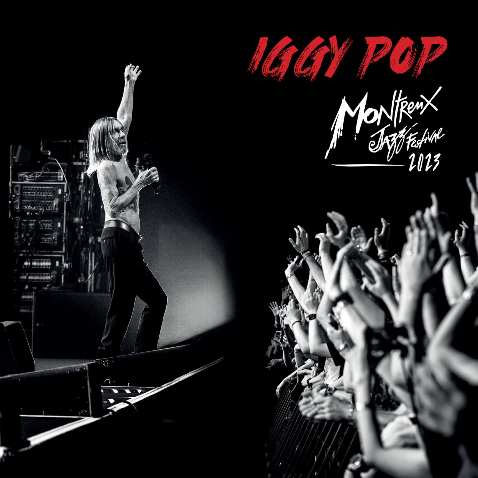 Iggy Pop announces Live at Montreux Jazz Festival 2023. The LP will be released as a Blu-ray+CD Digipak, 2 LP Gatefold, and digital download