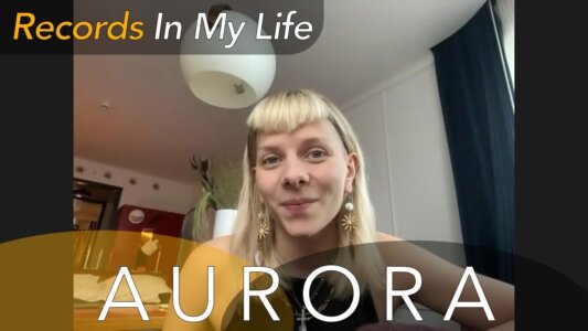 Aurora guests on Records In My Life 2024, the Norwegian artists talked about her favourite records by Enya, Joni Mitchell, Bob Dylan, and more