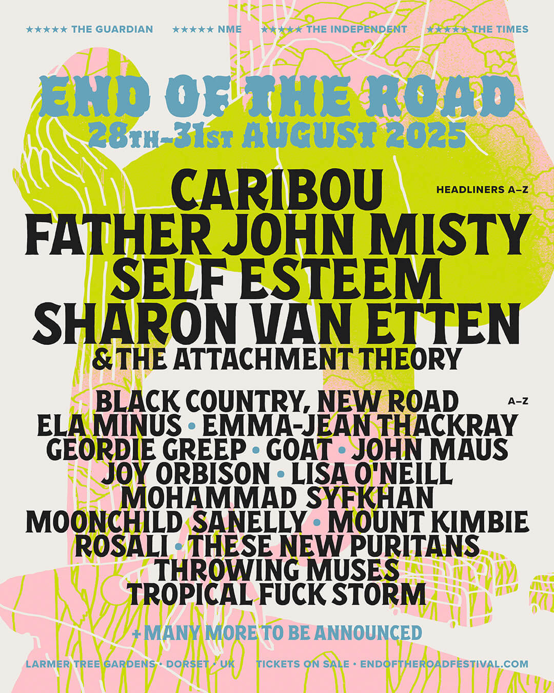 End Of The Road announce 2025 announces first wave