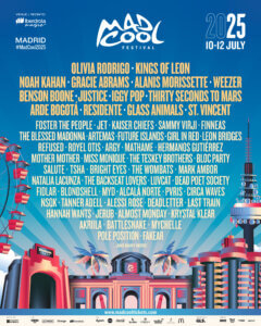 Mad Cool Festival announces first wave of artists, including Iggy Pop, Weezer, Future Islands, Royel Otis and more for 2025