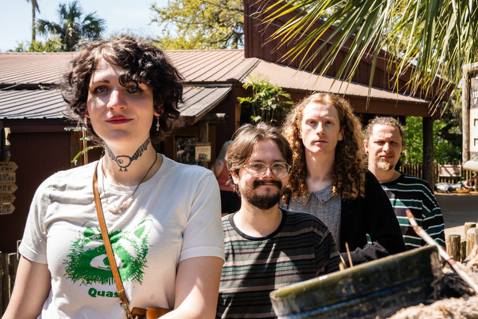 "Milk & Diesel" by by Home is Where is Northern Transmissions Song of the Day. The track is off the band's forthcoming album Hunting Season