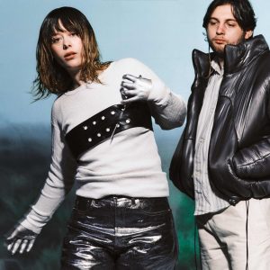 Ava Gore and Ethan P. Flynn come together as new pop duo Silver Gore, sharing their new single "Dogs In Heaven" today