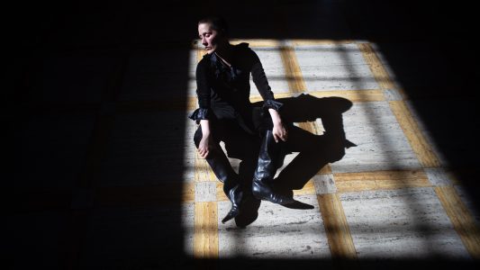 Cate Le Bon debuts new video for "About Time." The track is off Welsh artist's album Michelangelo Dying, out September 26th Via Mexican Summer