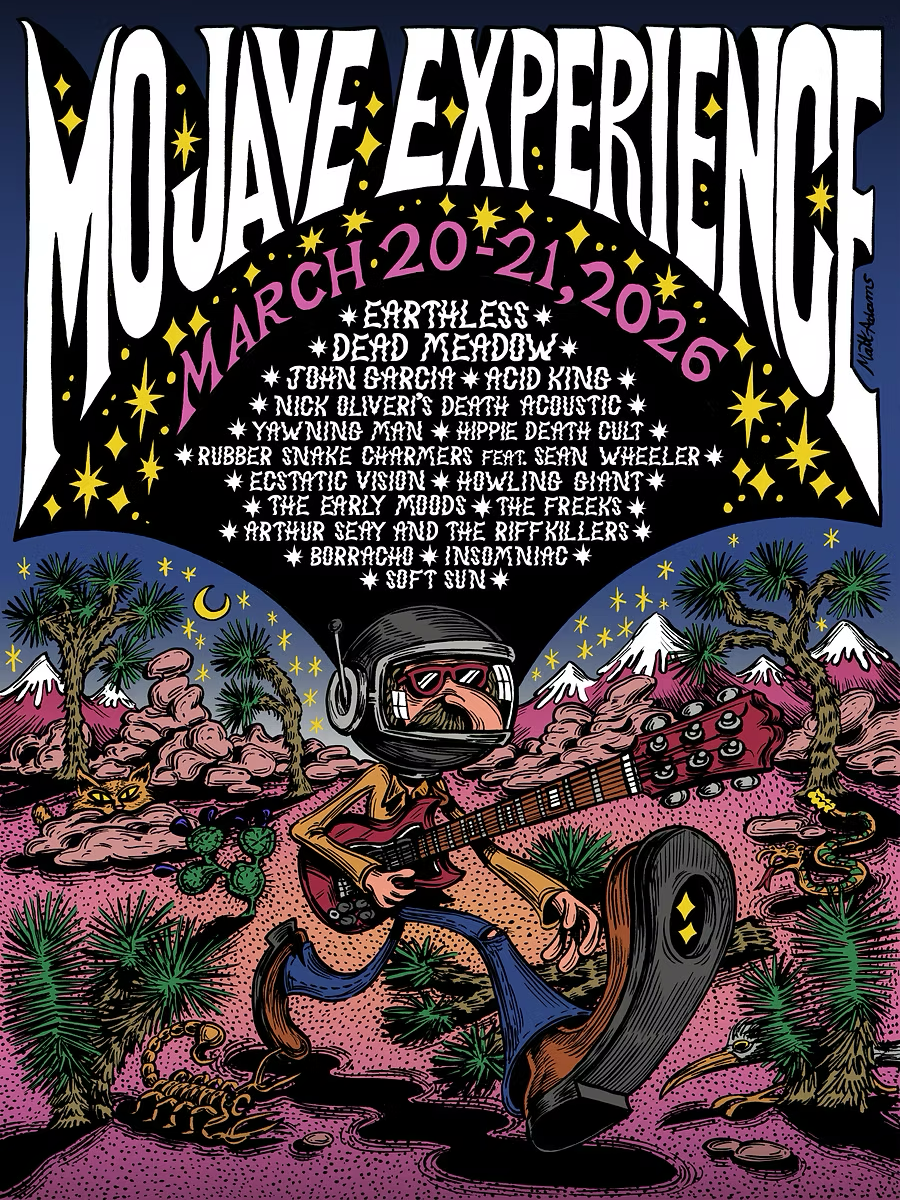 Mojave Experience Festival 2026 announces full lineup. The event takes place on March 20-21 2026 in Joshua Tree, California Mojave Experience Festival 2026 announces full lineup. The event takes place on March 20-21 2026 in Joshua Tree, California