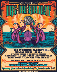 One Big Holiday 2027 announces lineup, artists include My Morning Jacket, Spoon, Modest Mouse, Kevin Morby, Wednesday and more