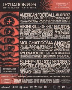LEVITATION 2026 announces Set times, new lineup additions & more announced - September 10-13 in Austin, TX